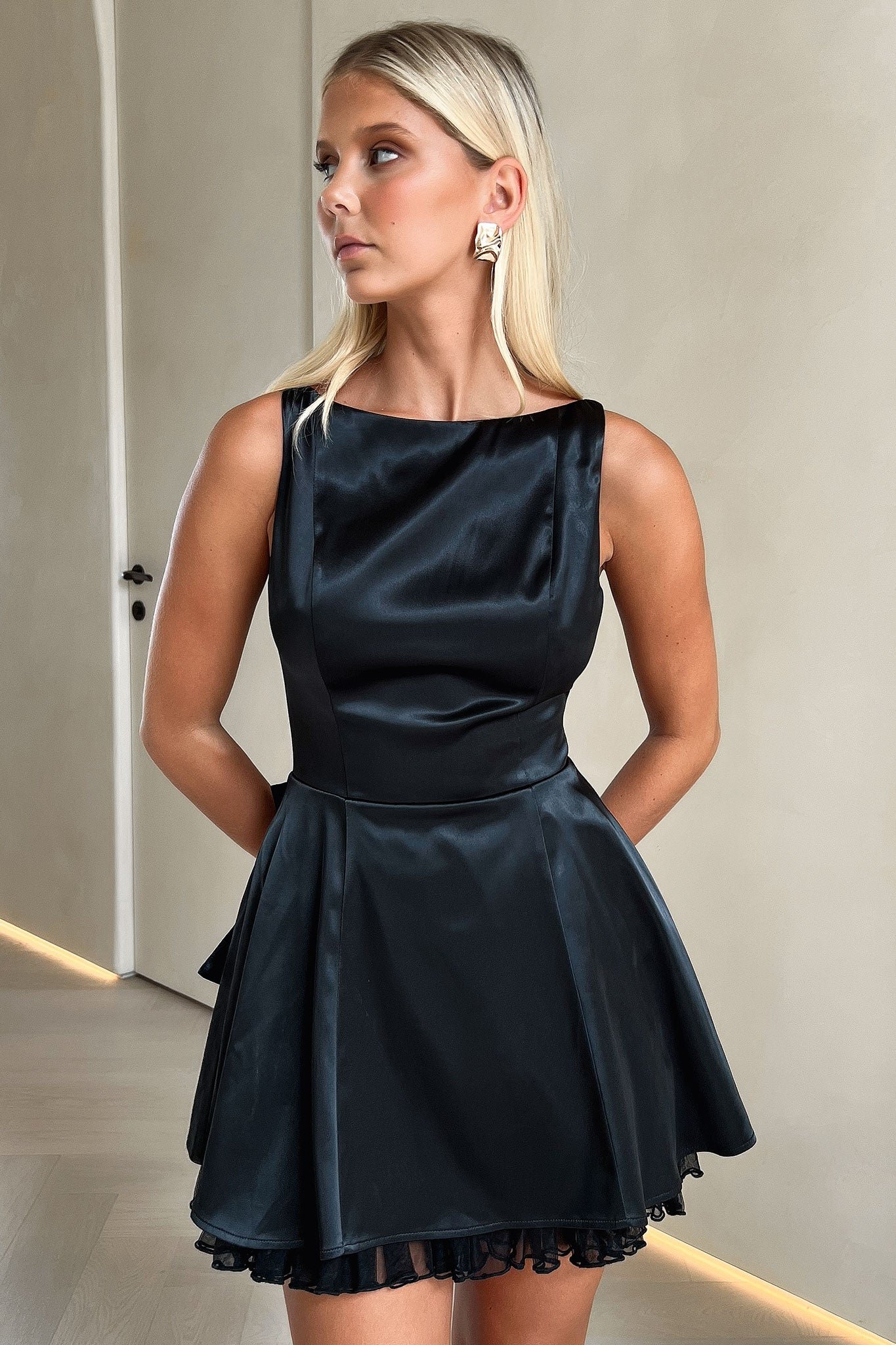 Elodie Dress - Black - Image 2